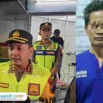 Kapolres Kudus AKBP Heru Dwi Purnomo (kiri) - tersangka (kanan) /Polres Kudus