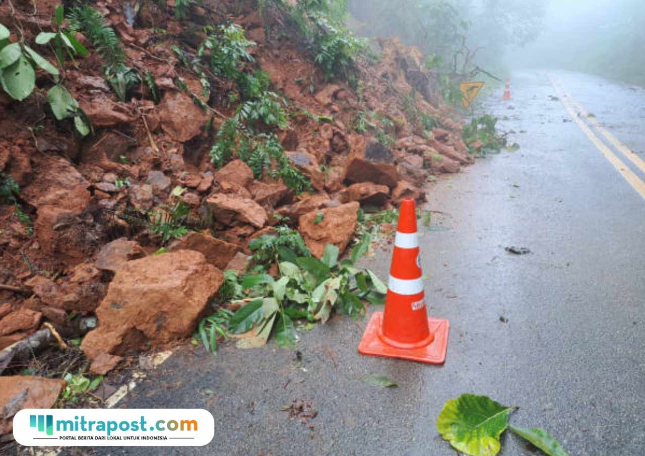 Ilustrasi longsor di Wisata Gunung Bromo/istock