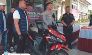 Penipuan dan Penggelapan Sepeda Motor Modus Kenalan di Medsos/Polres Klaten