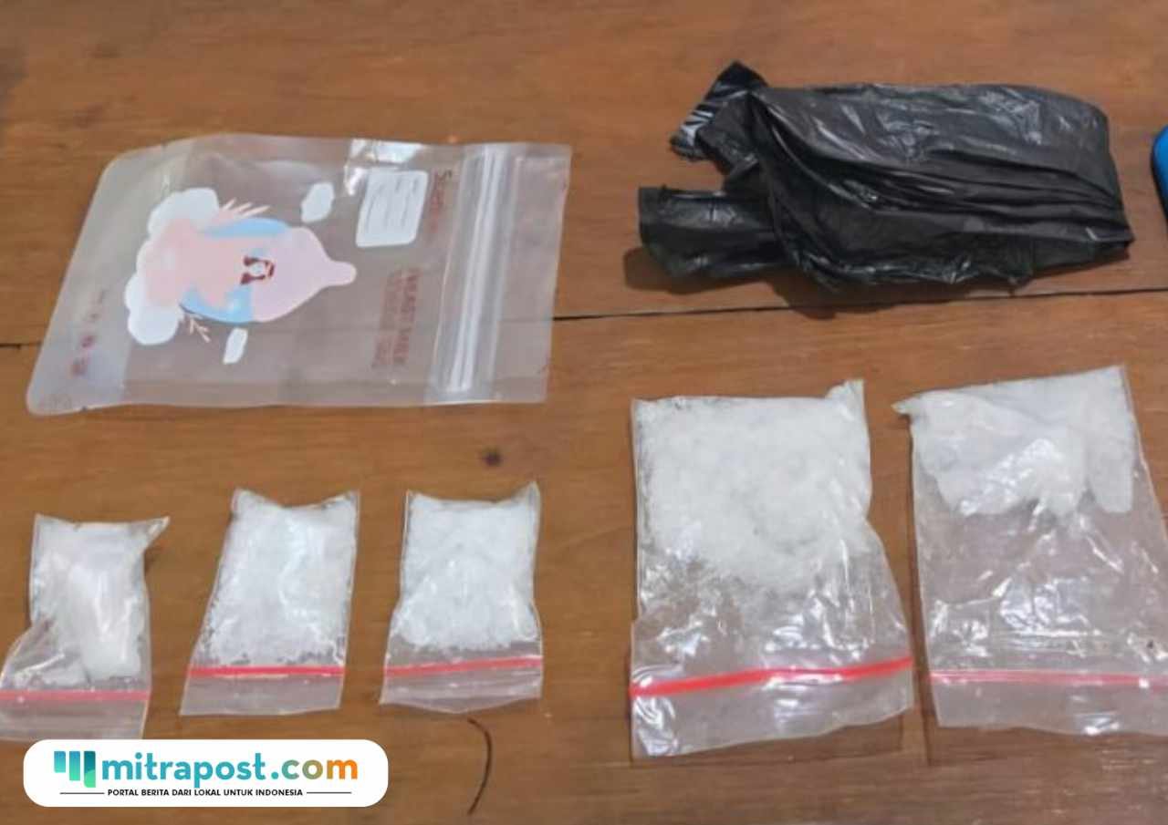 Barang bukti Peredaran Narkoba/tribatranews