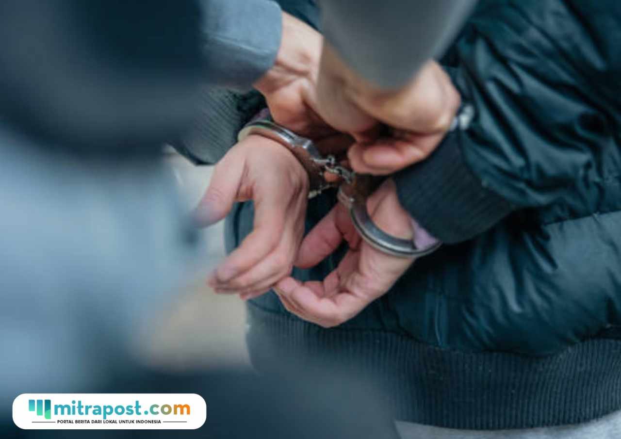 Ilustrasi penangkapan pelaku/istock Debt Collector