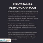 Tangkap layar pernyataan dan permohonan maaf/Instagram @sasetyaningtyas Tangkap layar pernyataan dan permohonan maaf/Instagram @sasetyaningtyas