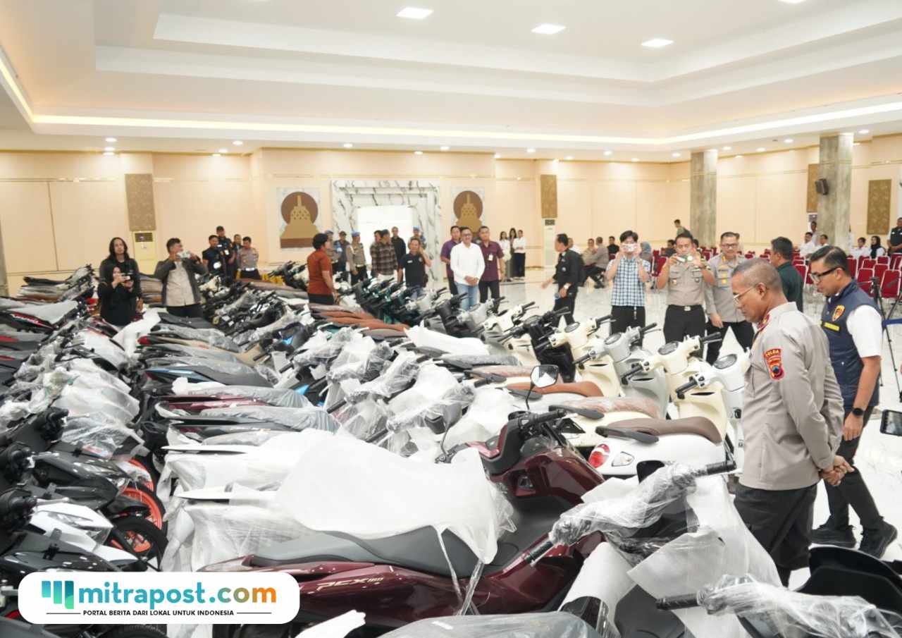 Sindikat Peredaran Sepeda Motor Bodong Skala Besar Terungkap/Polda Jateng