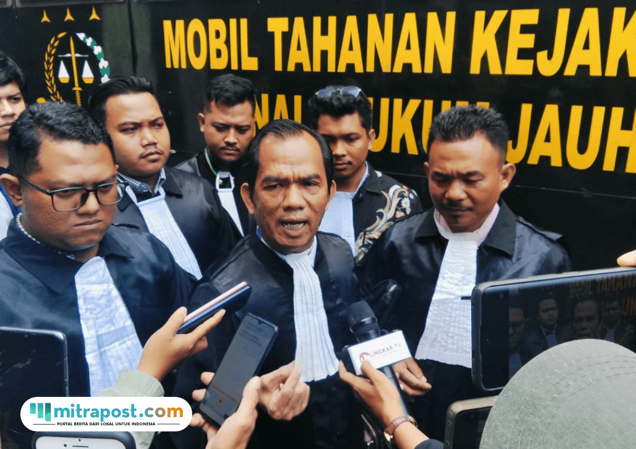 Foto : Penasehat Hukum Terdakwa Supriyono alias Botok dan Teguh Istiyanto. (Sumber. Mitrapost.com/ Ilham)