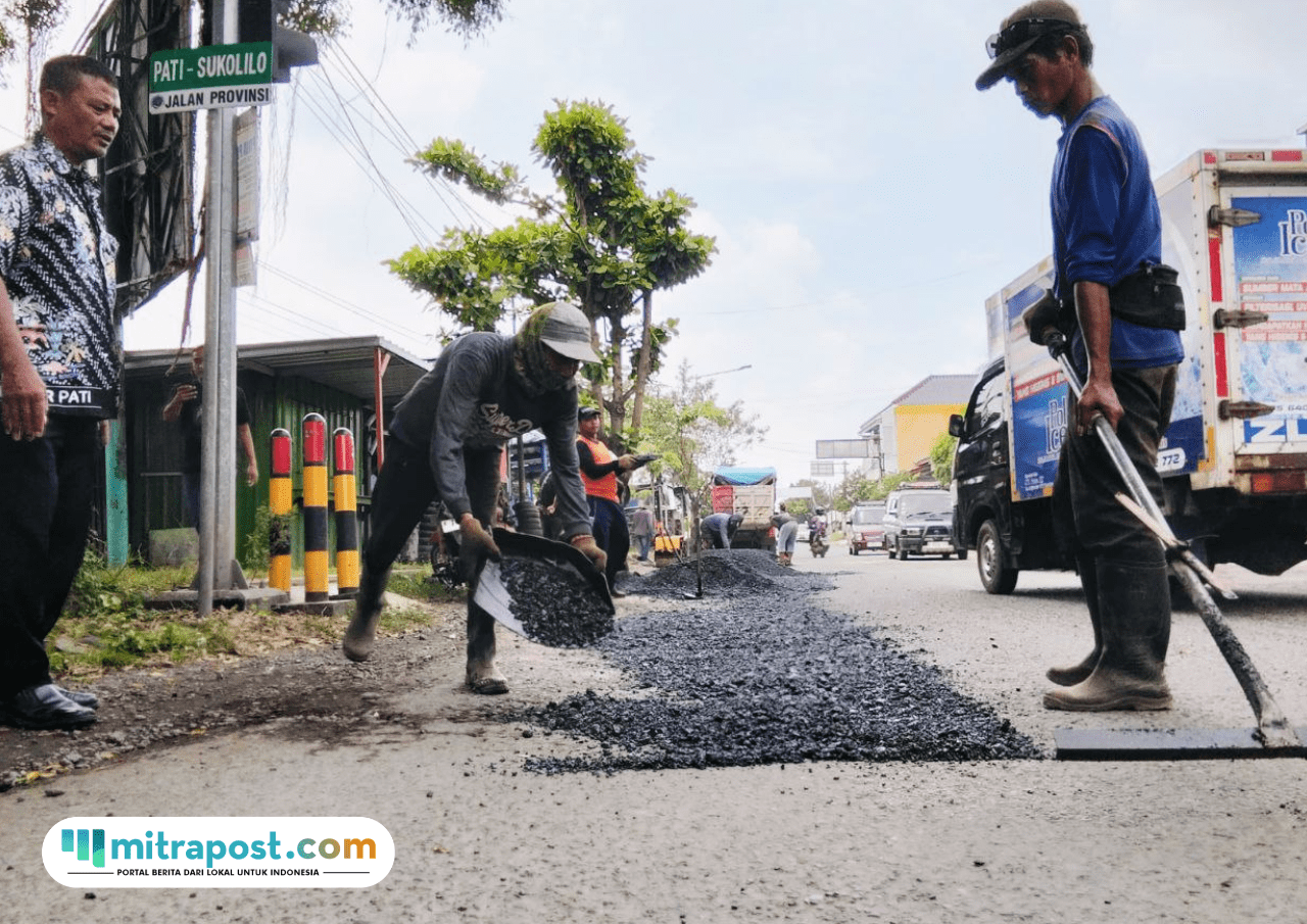 DPUTR Jelaskan Tentang Pengalihan Kewenangan Jalan Pati-Kayen di Desa Blaru