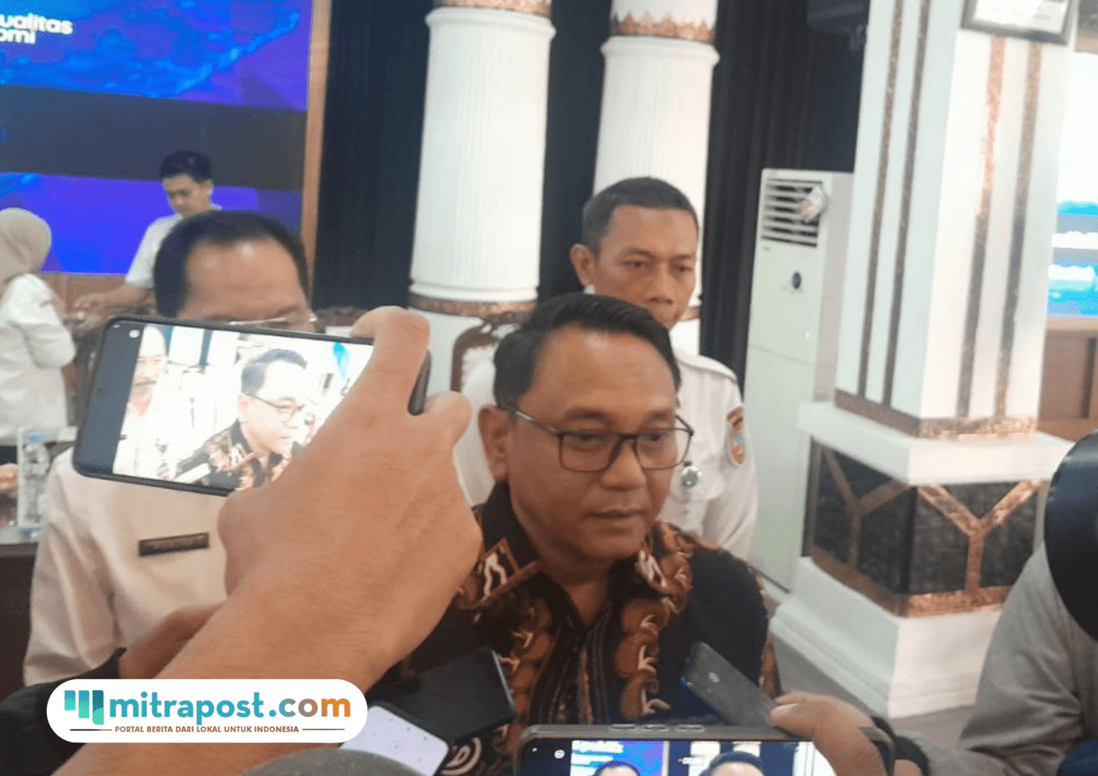 Foto : Plt Bupati Pati, Risma Ardhi Chandra. (Sumber. Mitrapost.com/ Ilham)