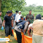 Mayat Pria Tanpa Identitas Ditemukan Mengapung di Sungai Desa Semirejo Pati