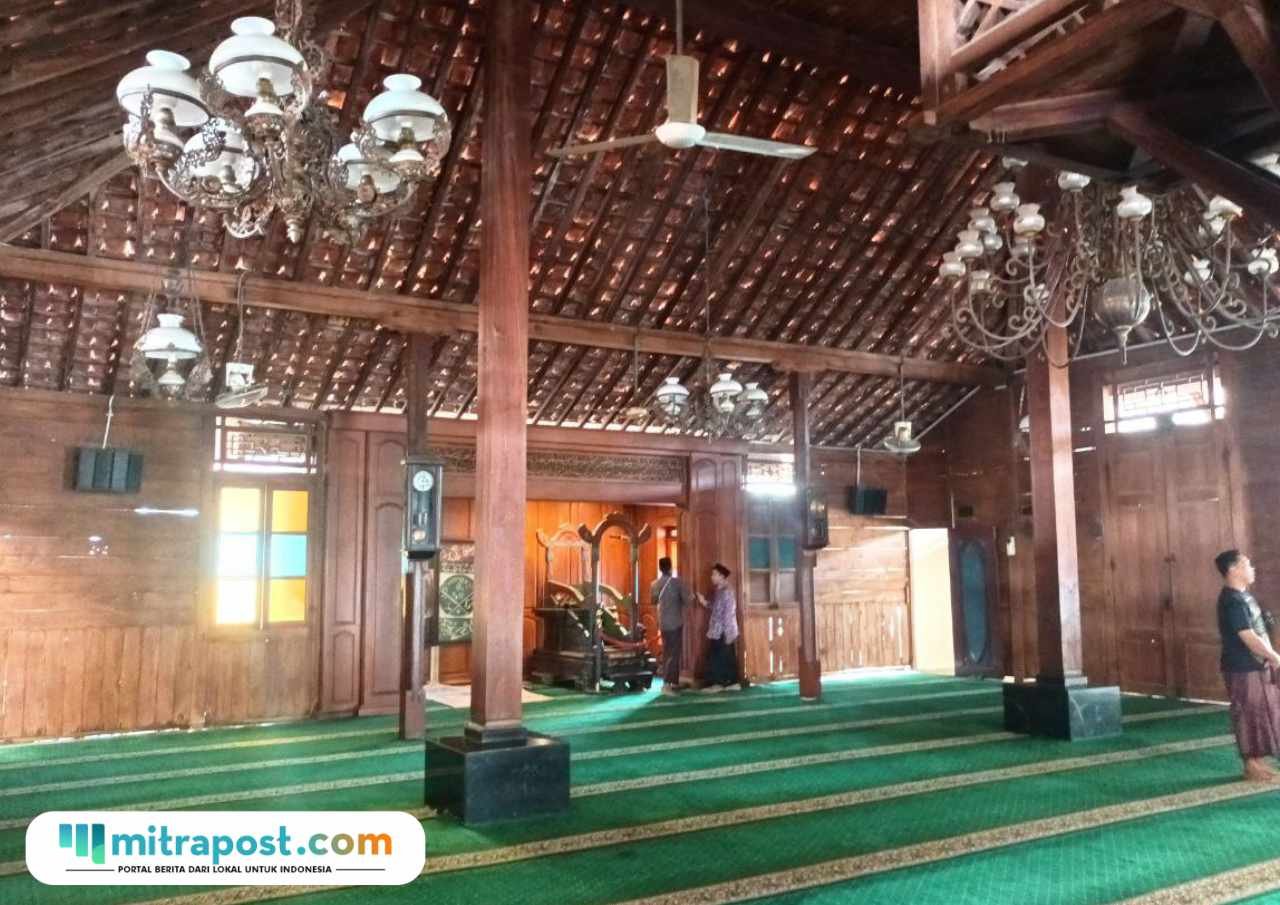 Foto : Masjid Jami' Kajen di Desa Kajen Kecamatan Margoyoso Pati. (Sumber. Mitrapost.com/ Ilham)