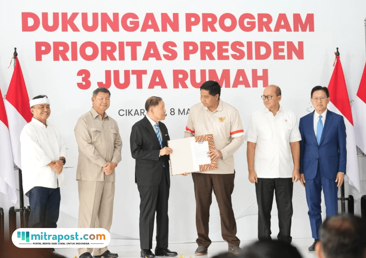 Lippo Group Hibahkan Lahan 30 Ha untuk Bangun 40 Ribu Rusun MBR, Biaya Ditanggung Danantara