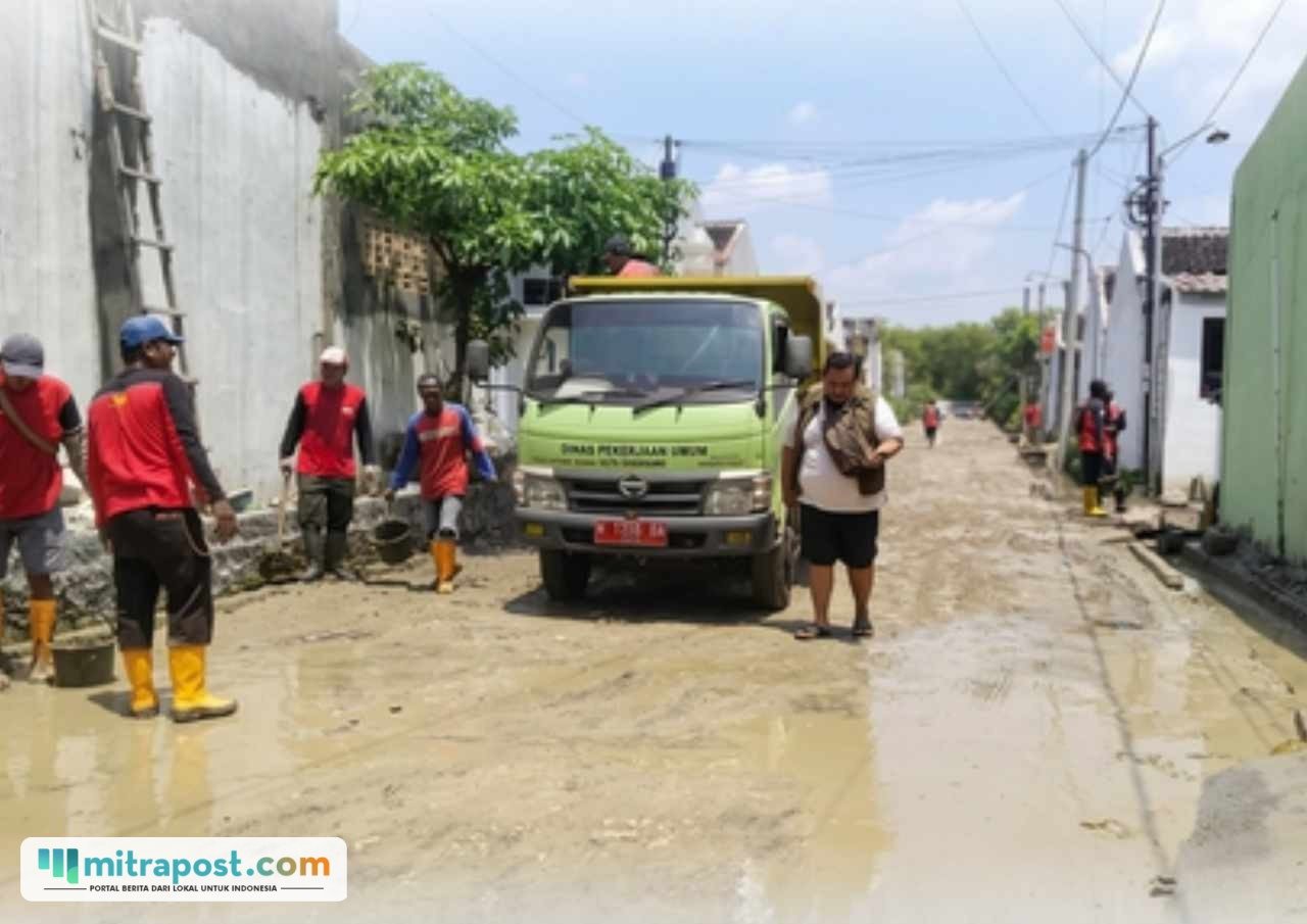 Penanganan banjir di Kota Semarang/Instagram Dpmptsp Semarang