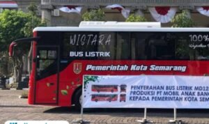 Bus listrik pertama Kota Semarang/semarangkota