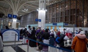 Ilustrasi keberangkatan jemaah haji/istock