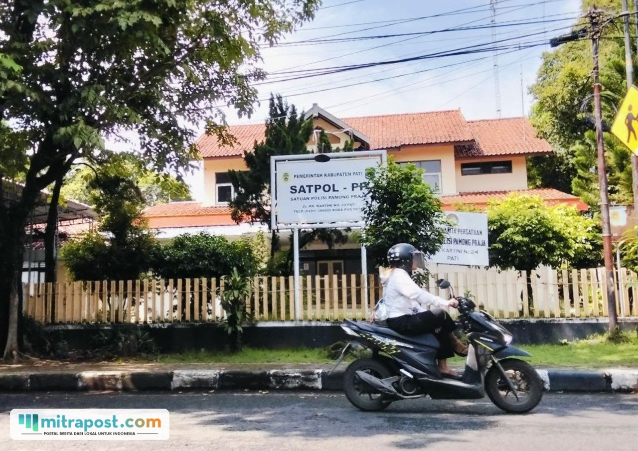 Bekas Kantor Satpol PP Pati Terancam Mangkrak