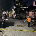 Foto : Polisi melakukan Olah Tempat Kejadian Perkara (TKP) di Desa Talun Kecamatan Kayen. (Dok. Polresta Pati)