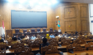 Foto : Audiensi Paguyuban Kepala SD dan SMP di Pati. (Sumber. Mitrapost.com/ Ilham)