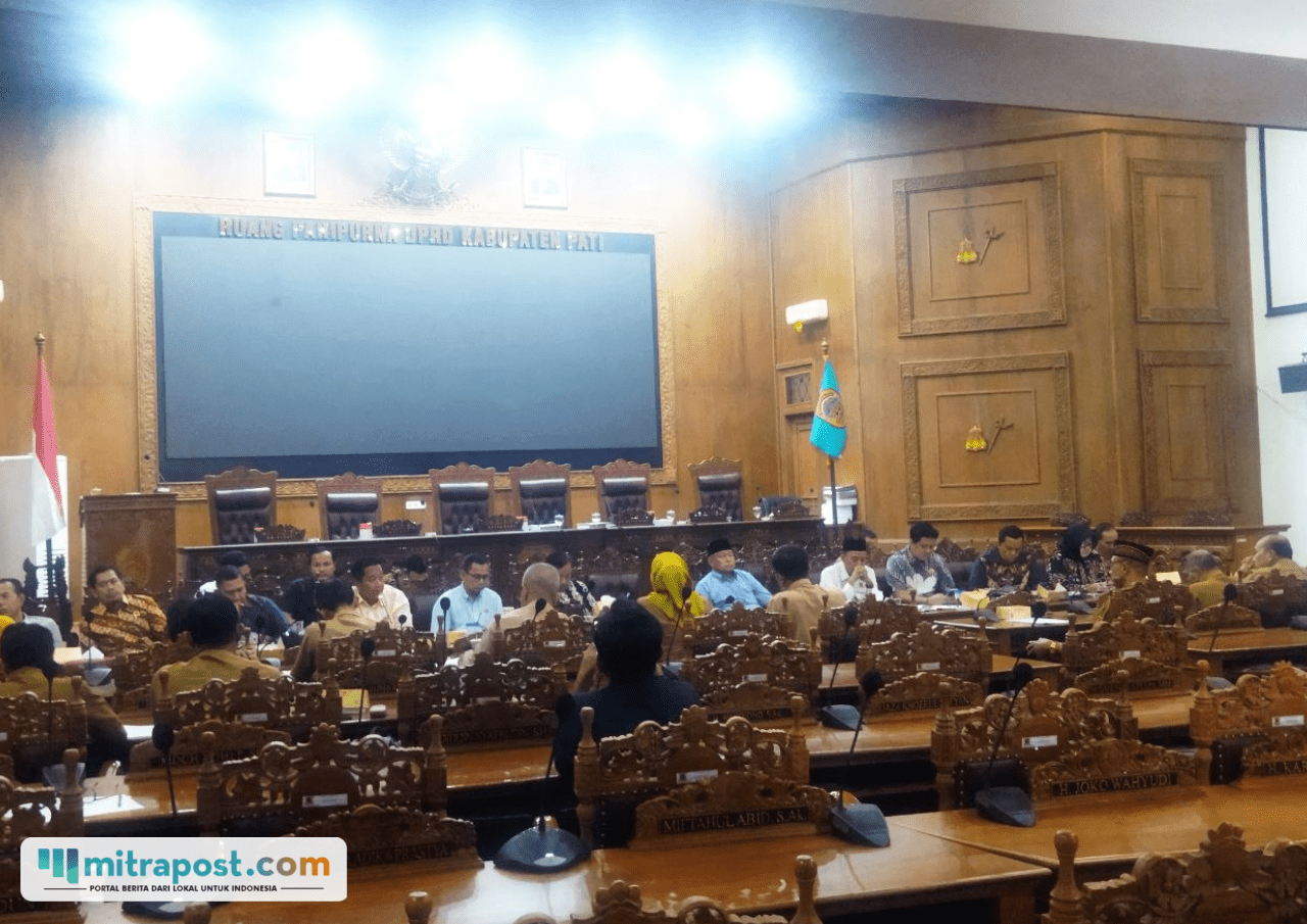 Foto : Audiensi Paguyuban Kepala SD dan SMP di Pati. (Sumber. Mitrapost.com/ Ilham)