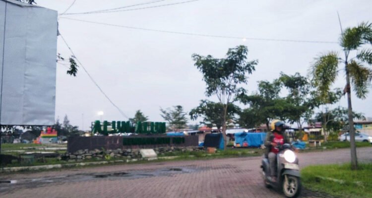 Foto : Alun-alun Kembang Joyo Pati. (Sumber. Mitrapost.com/ Ilham)