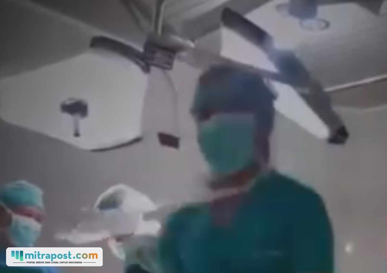 Viral Nakes Joget di Ruang Operasi, Kini Telah Dinonaktifkan/tangkap layar