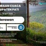 Cuaca di Pati Esok Hari Diperkirakan Berawan