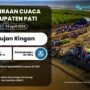 Prakiraan Cuaca Pati Jumat Besok: Hujan Ringan