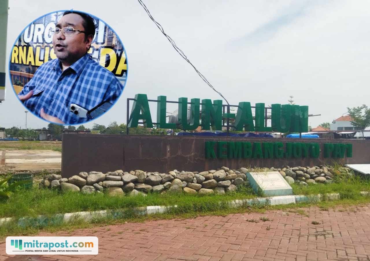 Foto : Alun-alun Kembangjoyo Pati berada di Kelurahan Kalidoro Kecamatan Pati. (Sumber. Mitrapost.com/Ilham)