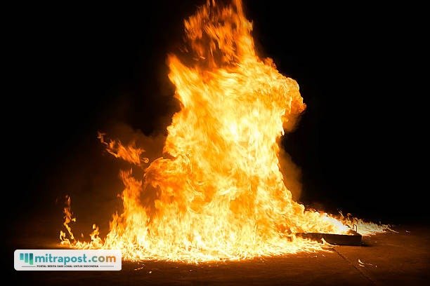Ilustrasi orang terbakar/istock