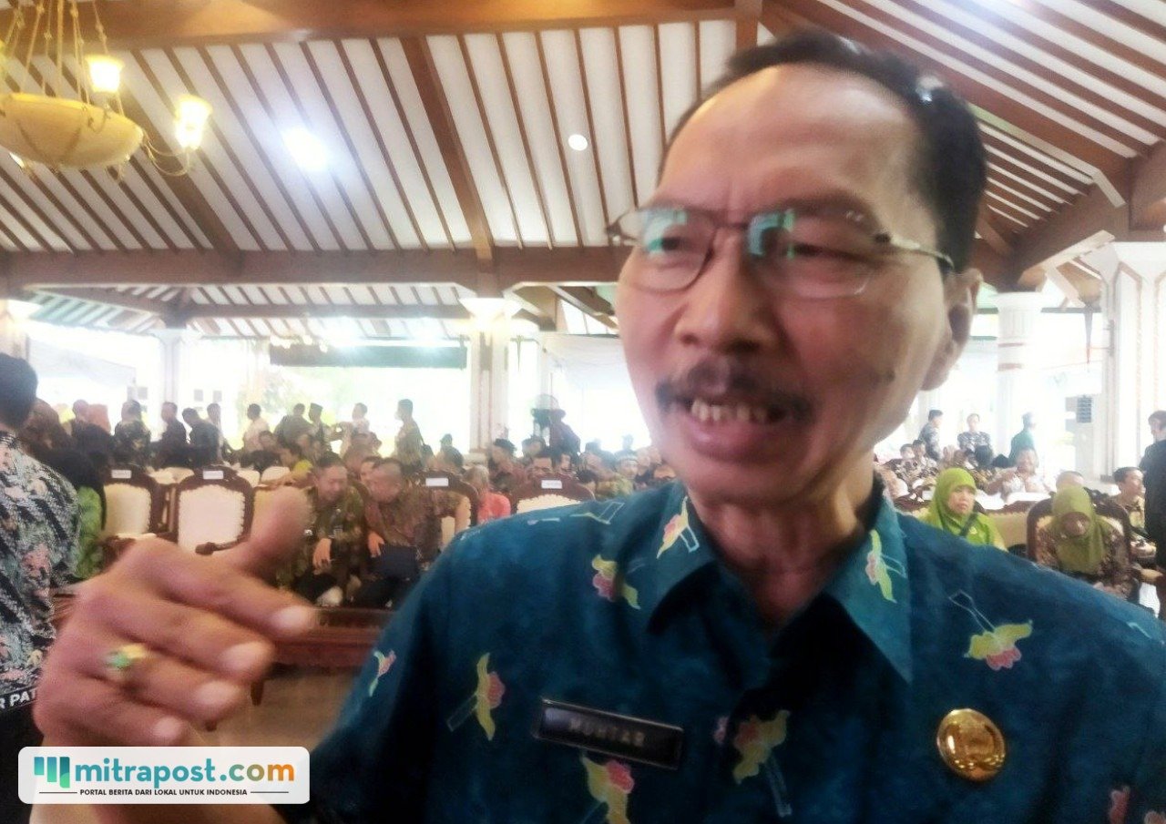 Foto : Kepala Badan Perencanaan Pembangunan dan Riset Daerah (Baperida) Kabupaten Pati, Muhtar. (Sumber. Mitrapost.com/ Ilham).