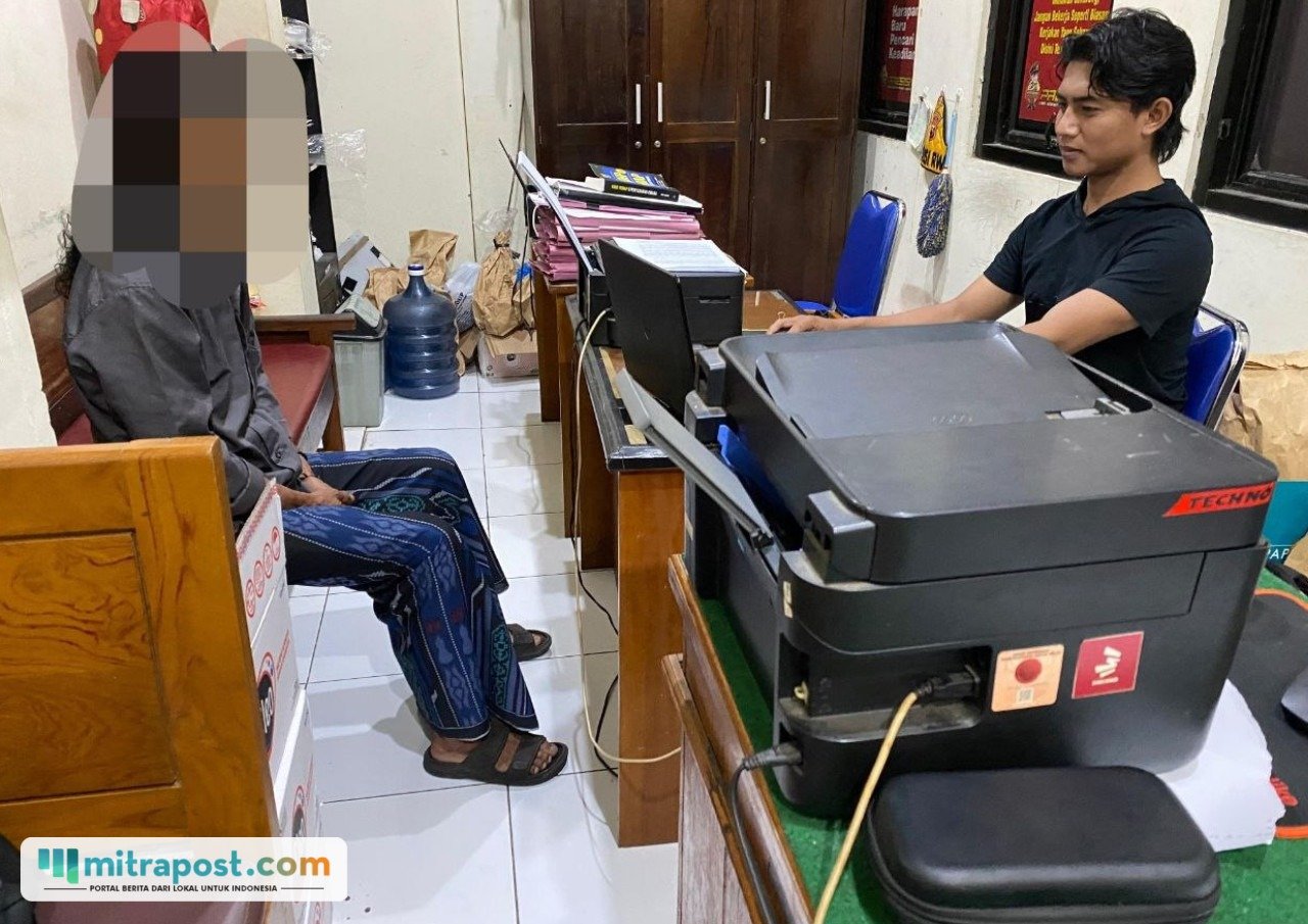 tersangka pencurian di pati