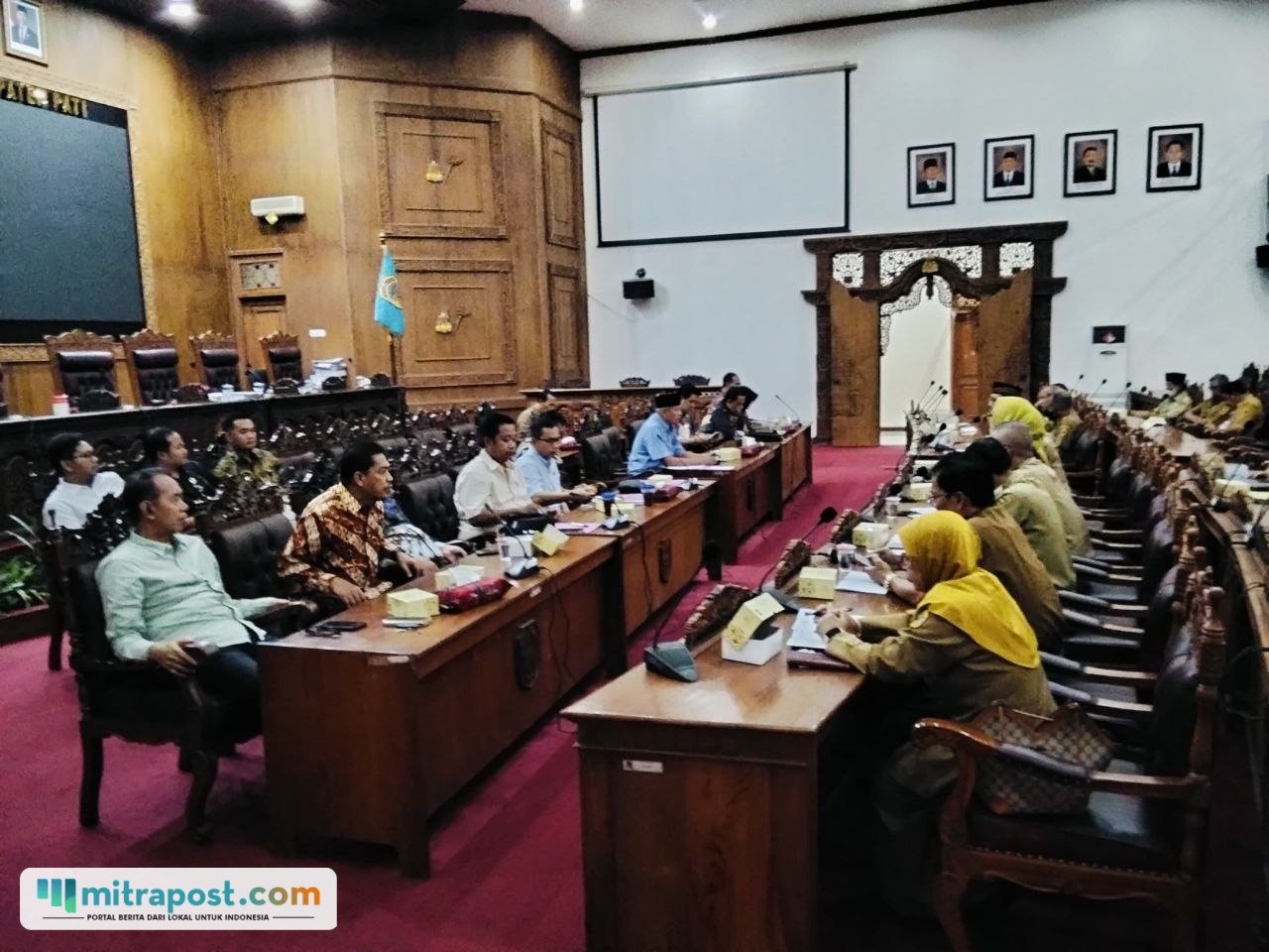 Foto : Audiensi Paguyuban Kepala SD dan SMP di Pati. (Sumber. Mitrapost.com/ Ilham) DPRD Pati