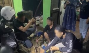 Polisi amankan 5 pemuda dan sajam di Kudus/ humas Polres Kudus