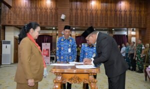 Walkot Semarang Agustina lantik Handi Jadi Sekda Baru/semarangkota Walkot Semarang Agustina lantik Handi Jadi Sekda Baru/semarangkota
