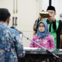 Foto : Pelantikan Kepala Dinkop UMKM Siti Subiati sebagai PJ Sekda. (Dok. Humas Pemkab Pati)