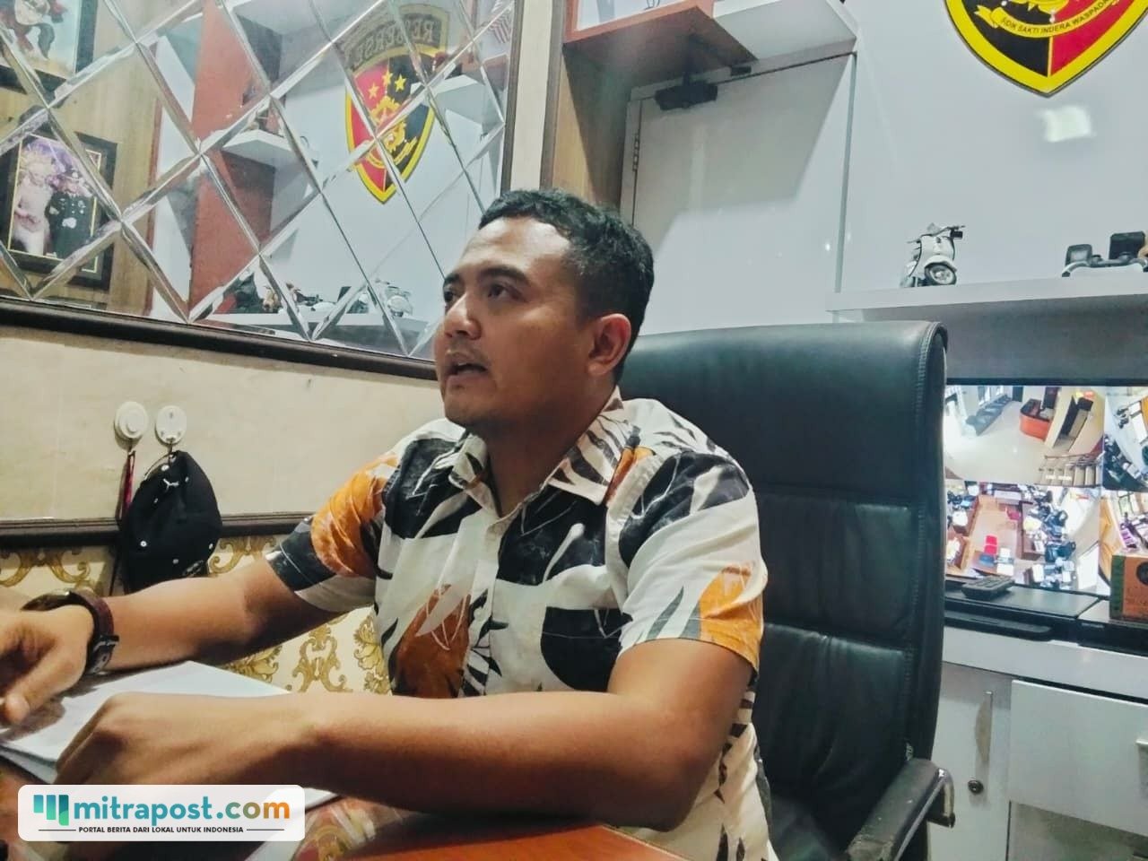 Foto : Kasat Reskrim Polresta Pati, Kompol Dika Hadiyan Widya Wiratama. (Sumber. Mitrapost.com/ Ilham)