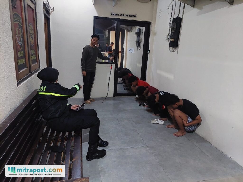 Polisi Gagalkan Pembelian Sajam di Semarang, Rencananya untuk Tawuran/Polres Semarang
