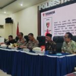 Foto : Konferensi Pers di lantai II Polresta Pati. (Sumber. Mitrapost.com/ Ilham)