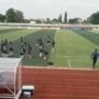 Foto : Popda Sepak Bola Jenjang SMP di Stadion Joyo Kusumo Pati, Sabtu (30/05/2026). (Dok. Wali Murid Puslat Mandiri Pati)