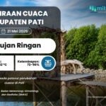 Prakiraan Cuaca Esok Hari: Hujan Ringan Merata di Pati Prakiraan Cuaca Esok Hari: Hujan Ringan Merata di Pati