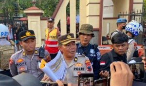 jateng-pati-rs-bhayangkara Foto : Plt Wakapolresta Pati, Kompol Anwar di halaman Polresta Pati, belum lama ini. (Dok. Humas Polresta Pati)