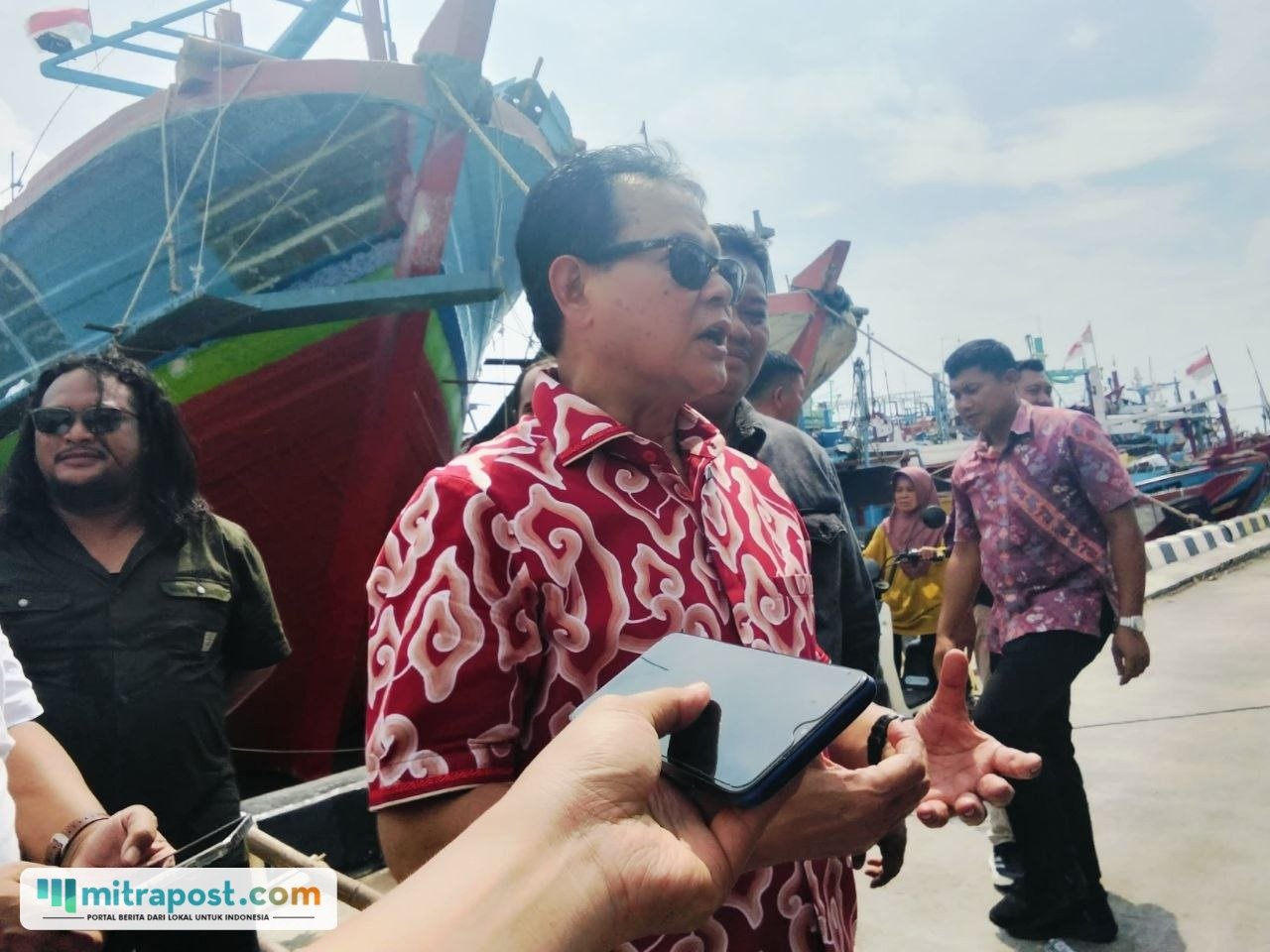 Foto : Anggota Komisi IV DPR RI, Rohmin Dahuri. (Sumber. Mitrapost.com/ Ilham)