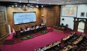 Foto : Rapat Paripurna di DPRD Kabupaten Pati. (Sumber. Mitrapost.com/ Ilham)