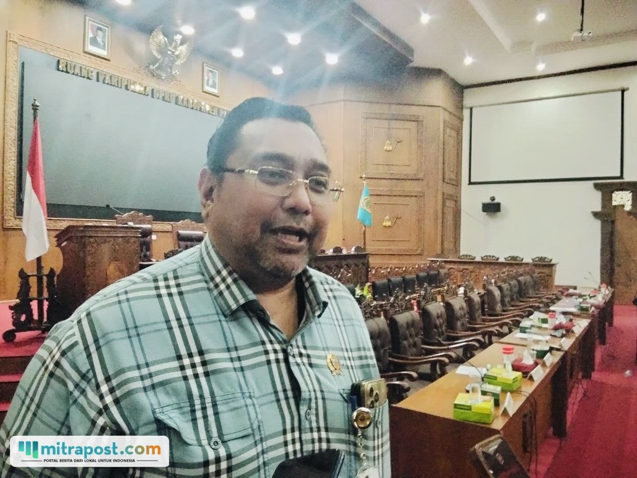 Foto : Ketua Komisi C DPRD Kabupaten Pati, Joni Kurnianto. (Sumber. Mitrapost.com/ Ilham)