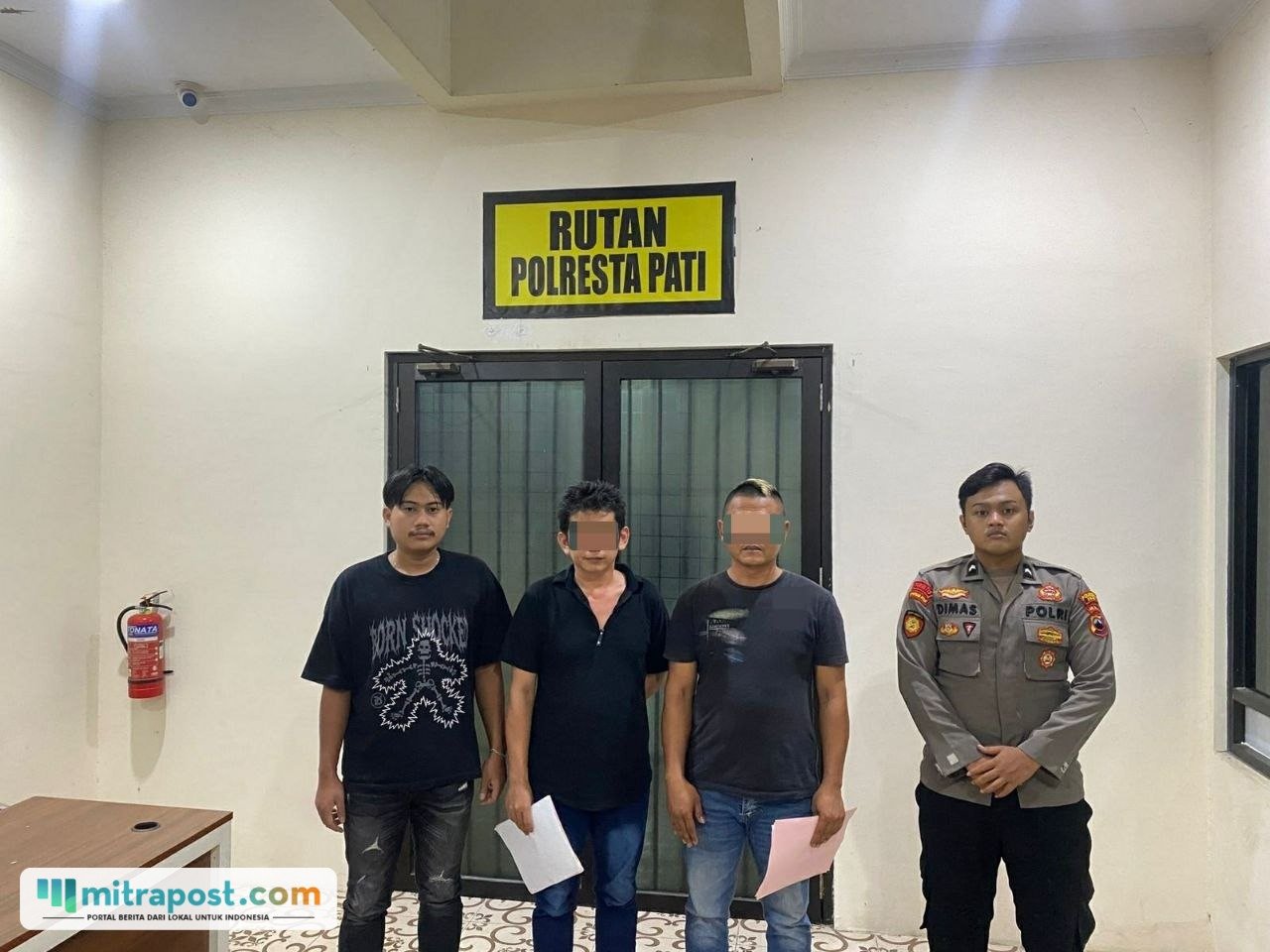Satreskrim Polresta Pati berhasil mengungkap kasus dugaan tindak pidana penipuan dan atau penggelapan/ humas Polresta Pati Penipuan Rekrutmen Akpol