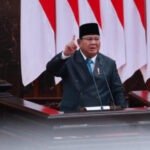 Rapat paripurna penyampaian Kerangka Ekonomi Makro (KEM) dan Pokok-Pokok Kebijakan Fiskal (PPKF) RAPBN 2027 di Gedung DPR RI. Prabowo