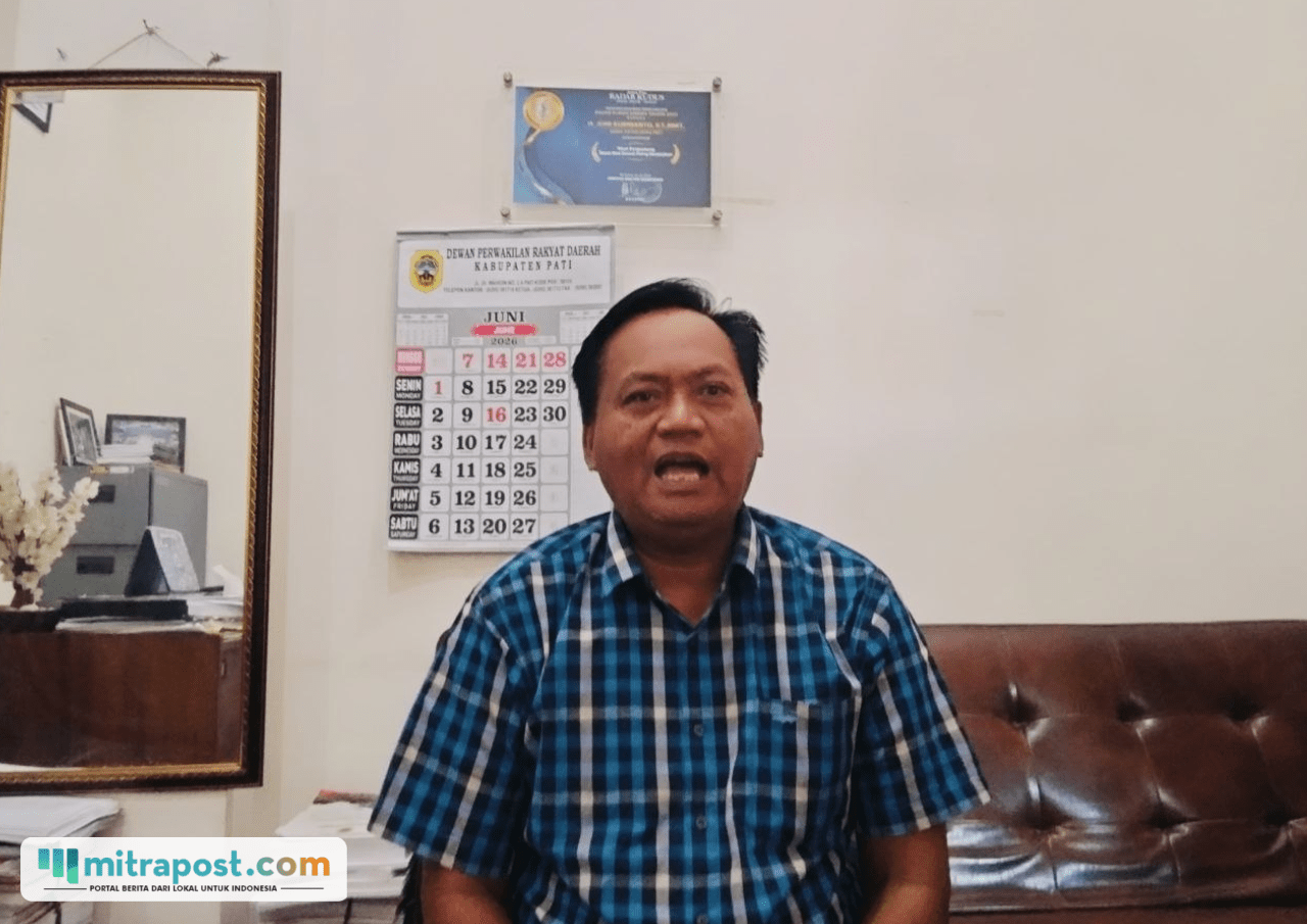Foto : Anggota Komisi A DPRD Kabupaten Pati, Suharmanto. (Sumber. Mitrapost.com/ Ilham)