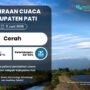 Potensi Perubahan Cuaca Tingkatkan Kewaspadaan, Pati Esok Hari Terpantau Cerah-Berawan