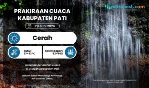 PRAKIRAAN CUACA 20 JUNI Cuaca di Pati Diprediksi Cerah Sabtu Besok, Sebagian Hujan Ringan