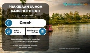 Masuk Musim Kemarau, Wilayah Pati Esok Hari Cerah