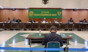 Sidang MKH di gedung MA / komisiyudisial