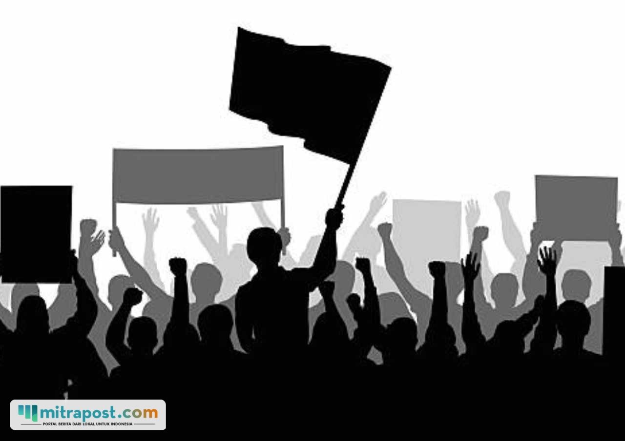 Ilustrasi peserta demo/istock