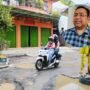 Jalan rusak di Pati (Mitrapost/ilham)
